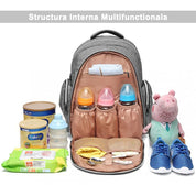 Geanta maternitate, tip rucsac, bine organizata, diaper bag, Kono E6706