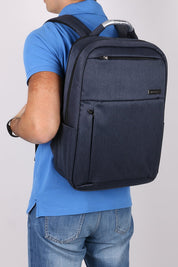 Rucsac laptop, unisex, cu port USB rezistent la stropi de apa, WEPLUS WP8199