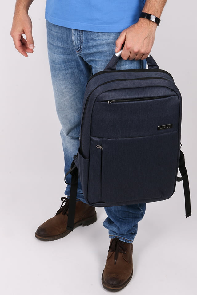 Rucsac laptop, unisex, cu port USB rezistent la stropi de apa, WEPLUS WP8199