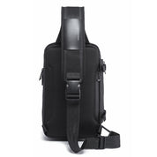 Geanta crossbody, tip rucsac pentru barbati, din poliester rezistent la stropi, cu buzunar antifurt, BANGE BG22027