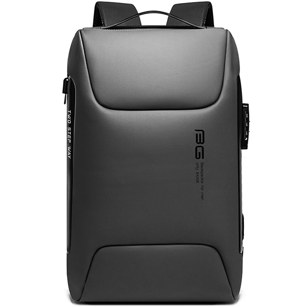 Rucsac barbati, multifunctional, compartiment laptop 15.6 inch, buzunar antifurt si port USB, lacat TSA si fixare de valiza BANGE BG7216