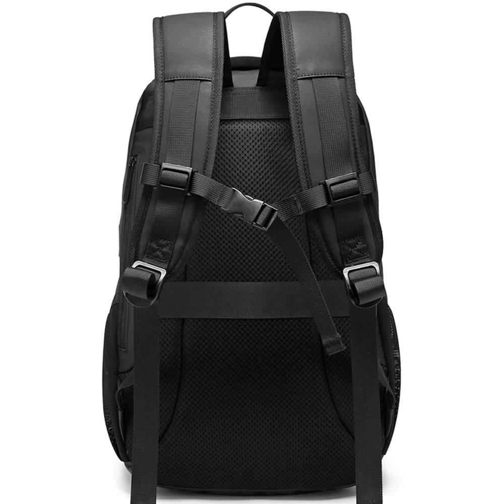 Rucsac barbati, port USB, din poliester, rezistent la stropi, BANGE BG77116