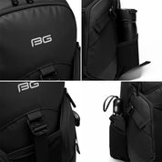 Rucsac barbati, port USB, din poliester, rezistent la stropi, BANGE BG77116