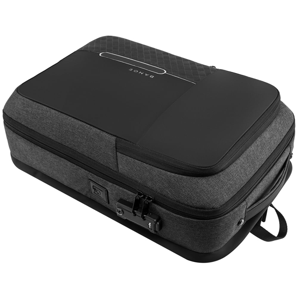 Rucsac Unisex de birou, compartiment laptop, rezistent la stropi, Antifurt, BANGE K85