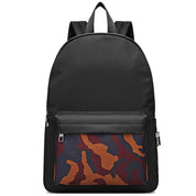 Ruscac dama, stil casual, din nylon, cu imprimeu camuflaj  E1977